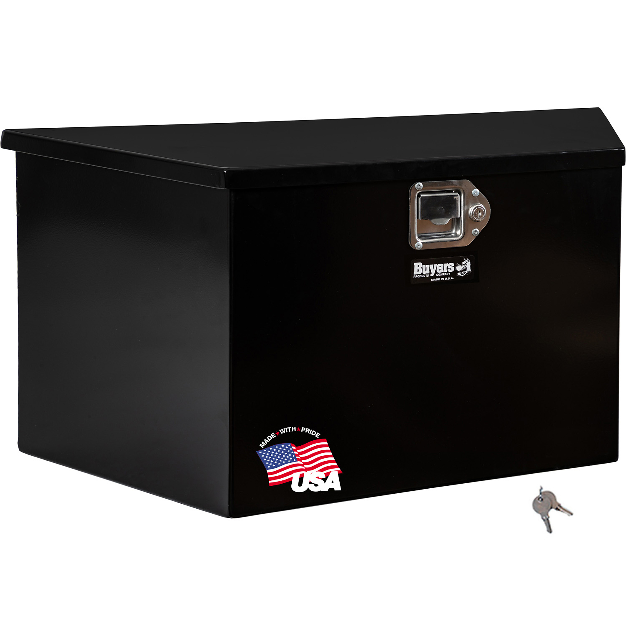 Buyers Products Gloss Black Steel Trailer Tongue Truck Box Series